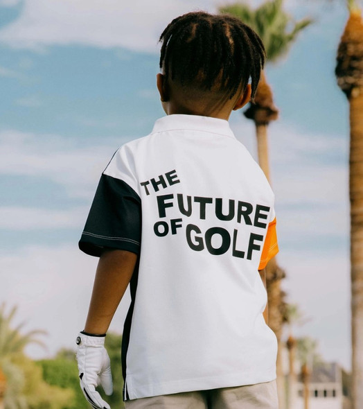 Devereux The Future of Golf Kids Polo - Back View