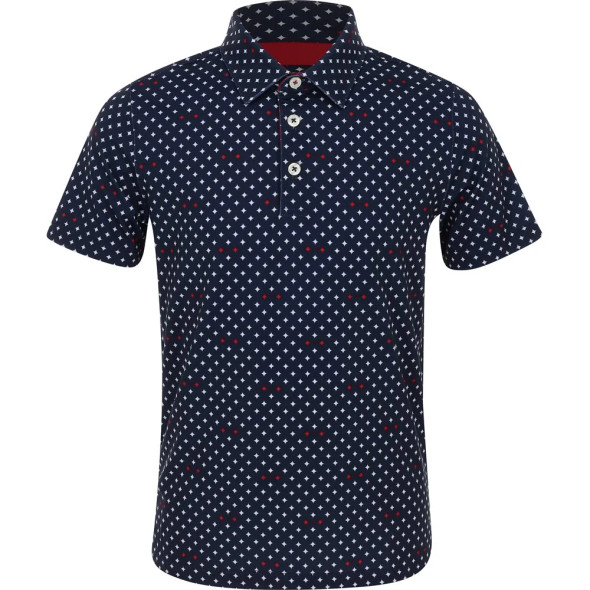 Puma MATTR Burgh Polo Boys - Deep Navy front