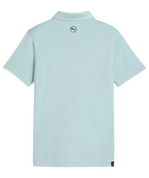Puma Boys Pure 2.0 Golf Polo Modern Mint Back