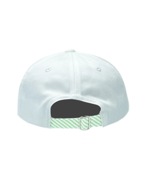 Embroidered Golf Flag Little Kids Hat with Seersucker Back Strap