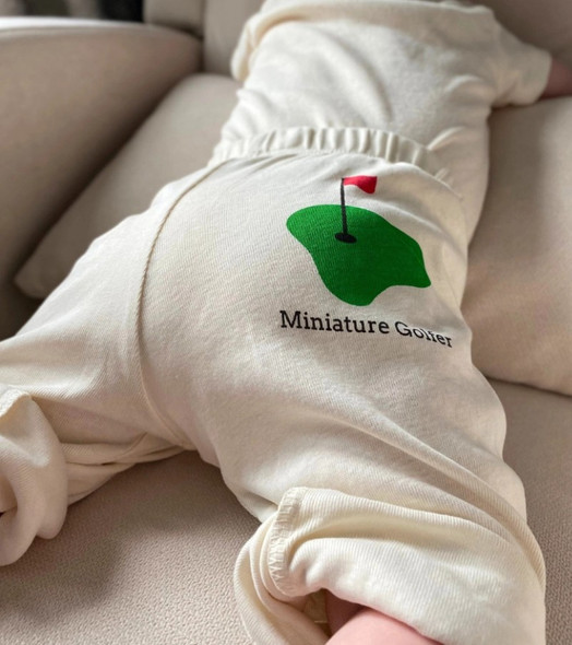 Miniature Golfer Infant Golf Sweatpants - Oranic