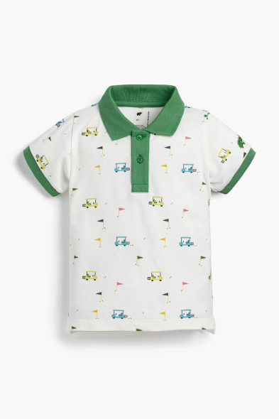 Little Caddies Organic Toddler Golf Polo