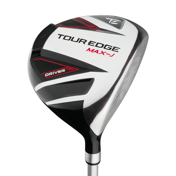 Tour Edge Max-J Driver for Ages 9-12 (kids 58-64" tall) Red