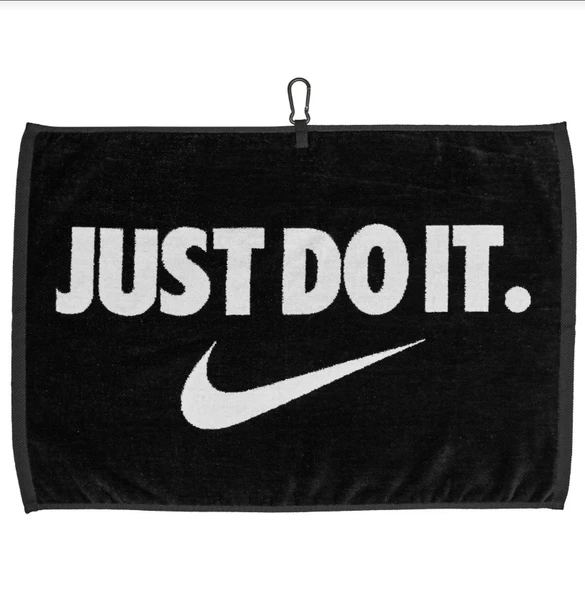 Nike Performance Golf Towel 2.0 Just Do It. Black