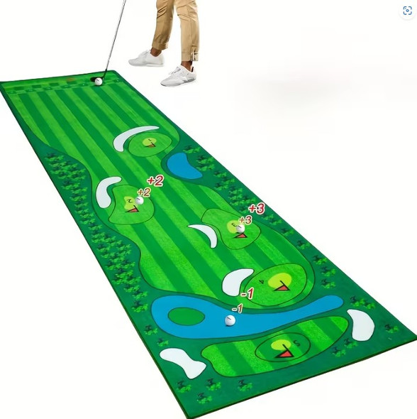 Golf Putting Mat Game