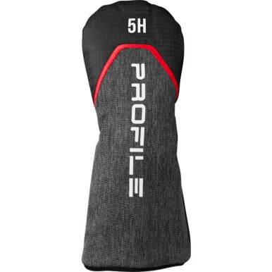 Wilson Profile Teen 3 or 5 Hybrid for Ages 13-16 (kids 63-68" tall) - Red/Black