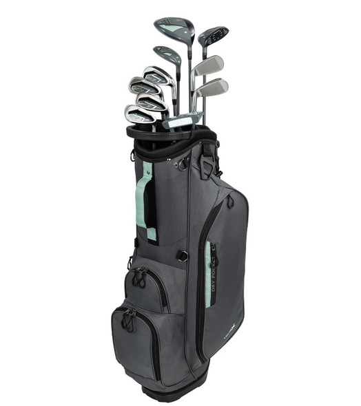 Tour X Rezults 9 Club Womens Golf Set with Stand Bag - (girls 63