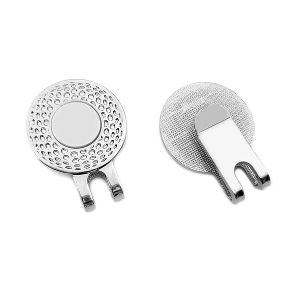 Hot Dog Golf Ball Marker with Hat Clip