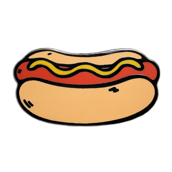Hot Dog Enamel Golf Ball Marker
