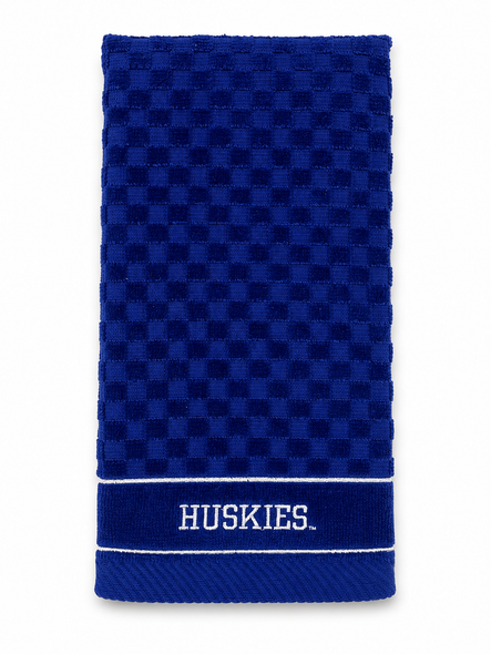 UCONN Huskies Embroidered Terry Golf Towel with carabiner