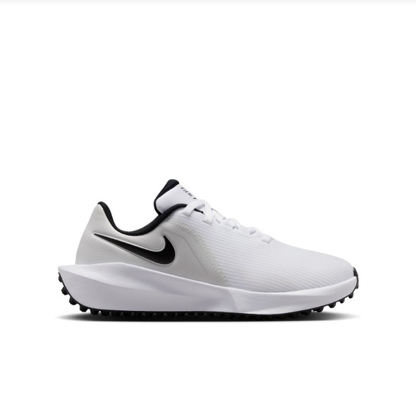 Nike Infinity Junior Golf Shoe - White / Black