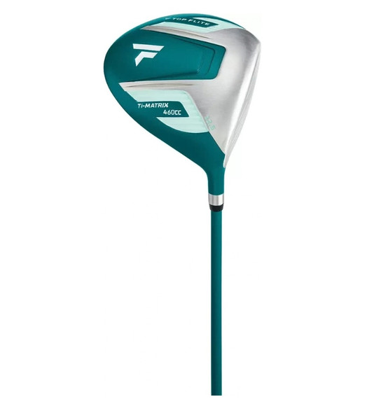 Top Flite XL 9 Club Womens Petite Golf Set (for girls 60-65" tall) - Teal