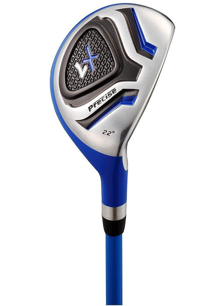 Precise X7 Junior Golf Hybrid Ages 9-12 Blue