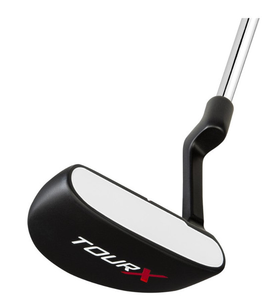 Tour X Mallet Junior Putter for Ages 8-11 Red