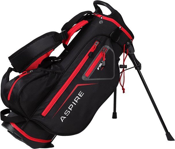 Aspire JLite 4 Club Kids Golf Set for Ages 3-5 (kids 36-44" tall) Red