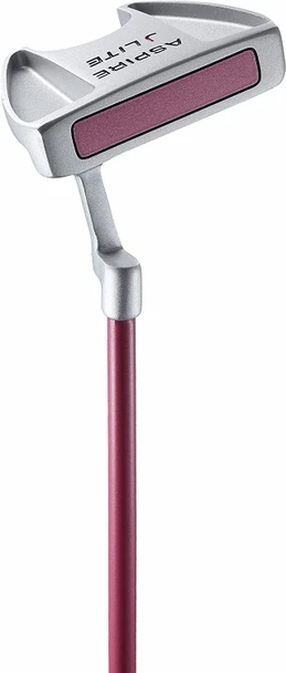 Aspire JLite 5 Club Girls Golf Set for Ages 6-8 (kids 44-52" tall) Pink