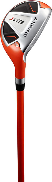 Aspire JLite 5 Club Kids Golf Set for Ages 9-12 (kids 52-60" tall) Orange