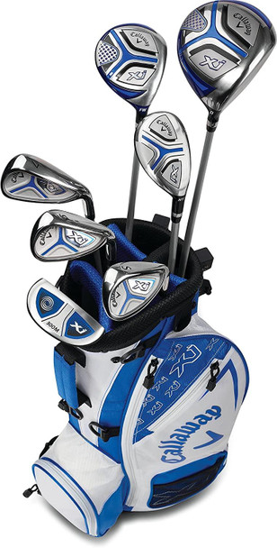 Callaway XJ-3 7 Club Kids Golf Set Ages 9-12 (kids 54-61" tall) White