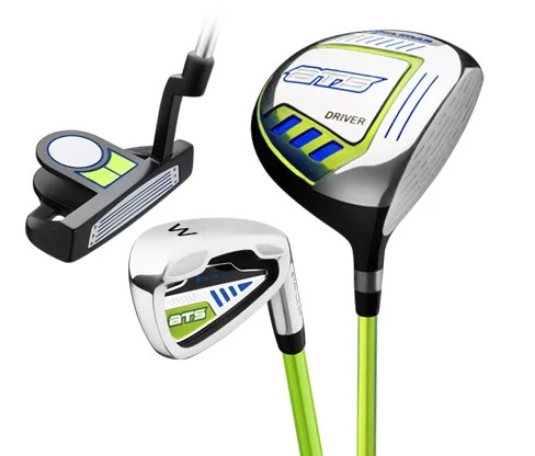 Orlimar ATS 3 Club Kids Golf Set for kids Ages 3-5 Green