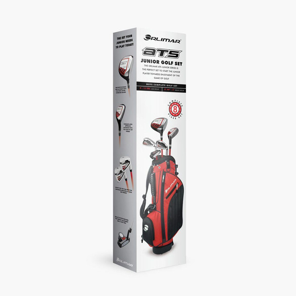 Orlimar Junior Golf Box Sex Ages 9-12 Red
