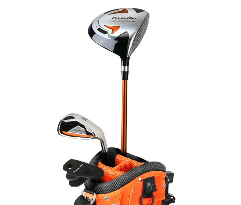 PowerBilt 3 Club Kids Golf Set for Ages 3-5 Orange