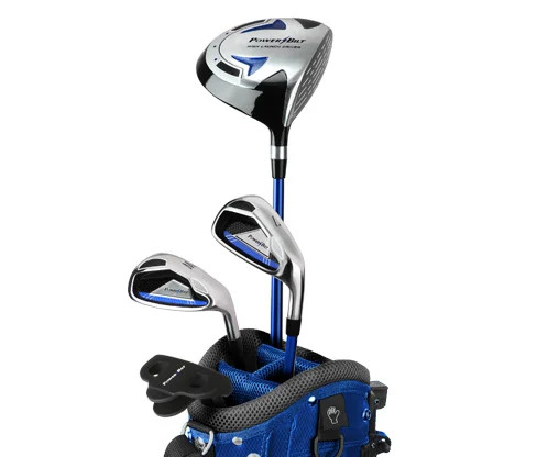 PowerBilt 4 Club Kids Golf Set for Ages 5-8 Blue