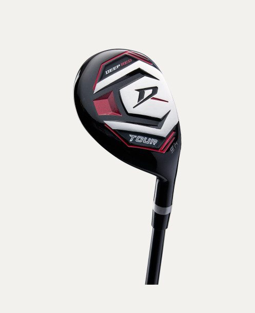 Wilson Deep Red Tour 10 Club Teen Golf Set (for kids 63-68" tall) Red/Black