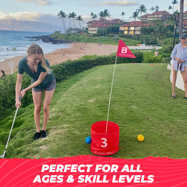 BucketGolf 9 Hole Pro Golf Course Game