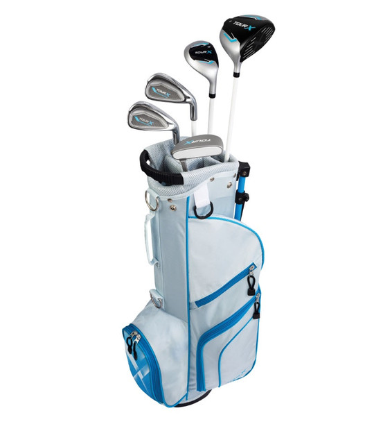 Tour X 5 Club Girls Golf Set for Ages 12-14 Light Blue