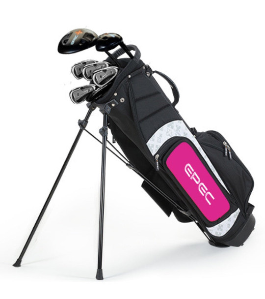 Epec 7 Club Kids Golf Set Pink - Upgradeable