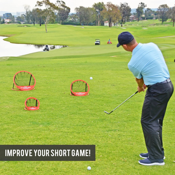 GoSports 3 Piece Training Golf Chipping Nets