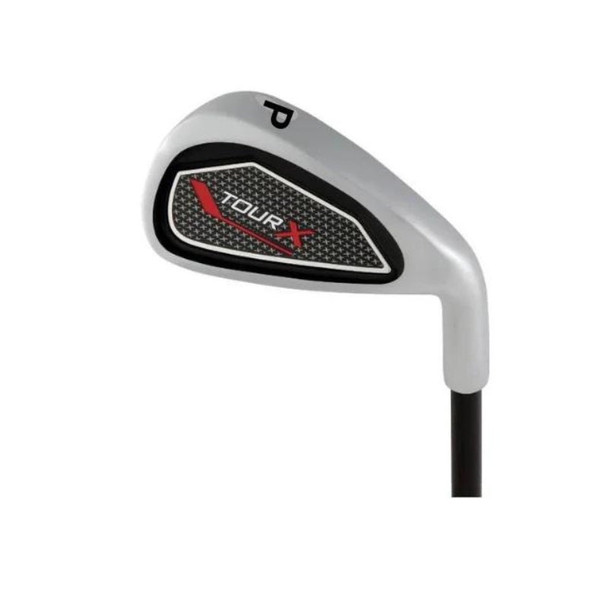 Tour X Junior Pitching Wedge PW or Sand Wedge SW for Ages 8-11 Red