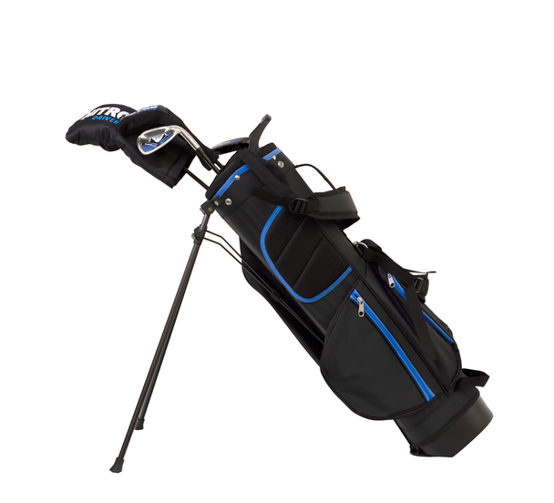 Nitro Blaster XD 5 Club Kids Golf Set for Ages 9-12 (kids 58-64" tall) Blue
