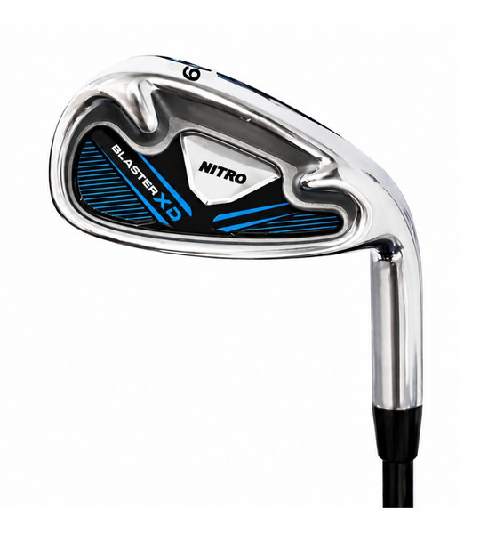 Nitro Blaster XD 9 iron for Ages 9-12 Blue
