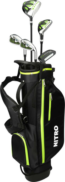 Nitro Blaster XD 5 Club Kids Golf Set for Ages 6-10 green