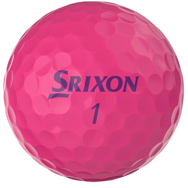 Srixon Soft Feel Golf Balls Pink - 3 Pack