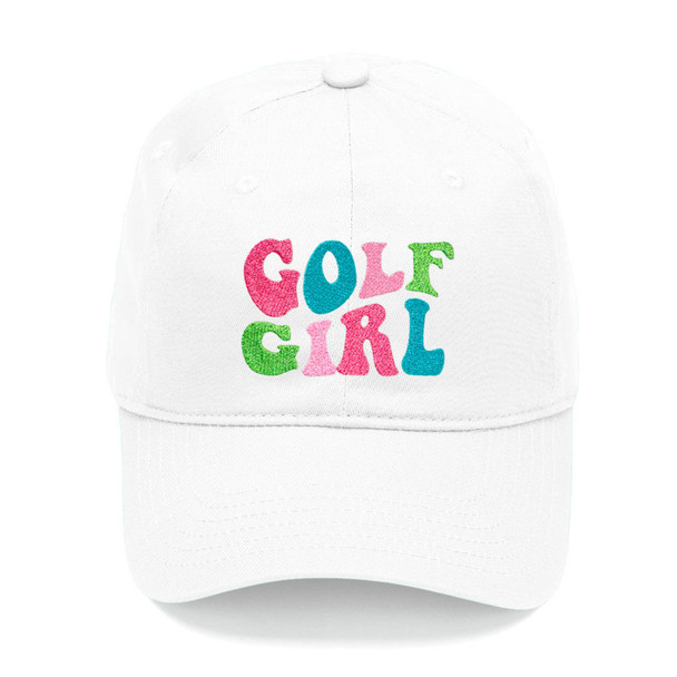 Golf Girl Golf Hat White