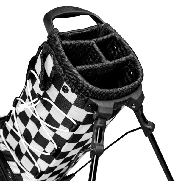 Sunday Golf Recess Kids Golf Bag for Ages 9-12 Black White Checkered