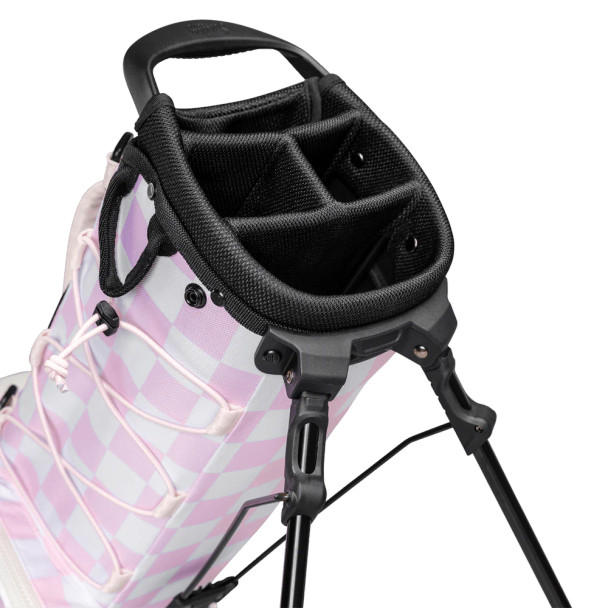 Sunday Golf Recess Girls Golf Bag Pink / White Checkered