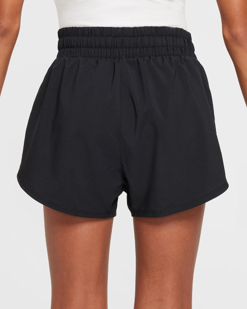 Nike Dri-Fit 2 in 1 Girls Shorts Black Back