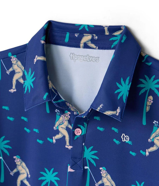 Tipsy Elves Bigfoot Bogey Boys Golf Polo