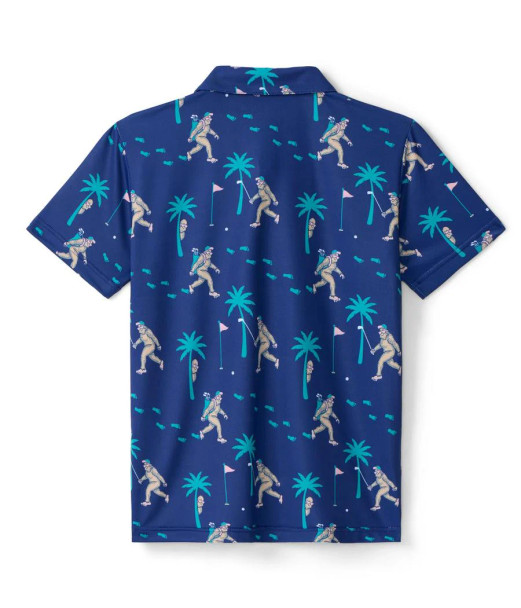 Tipsy Elves Bigfoot Bogey Boys Golf Polo Back
