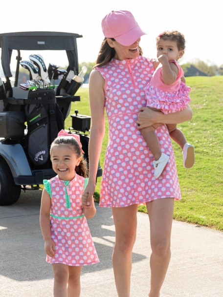 Ruffled Butts Tee Time Toddler Golf Dress