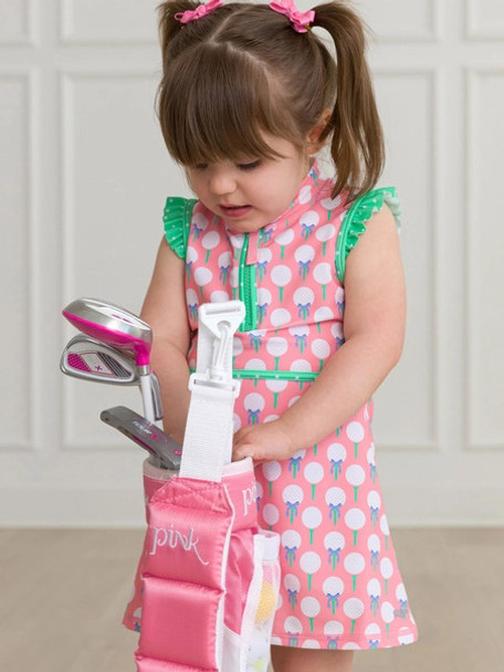 Ruffled Butts Tee Time Ruffled Girls Golf Dress Lifestyle