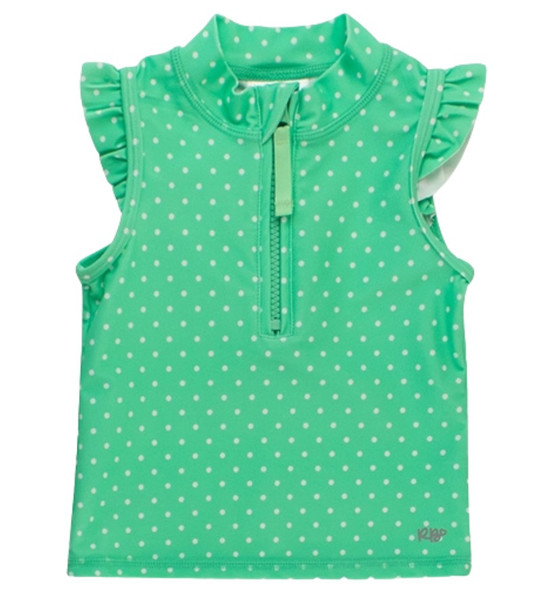 Ruffled Butts Little Girls Spring Bud Ruffled Sleeveless Top Front