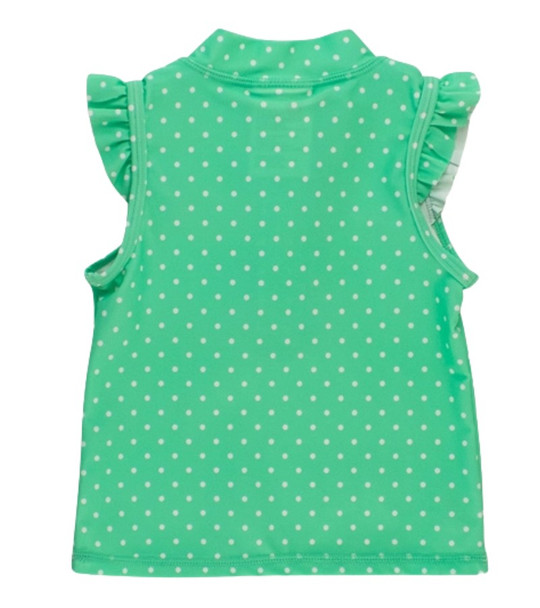 Ruffled Butts Little Girls Spring Bud Ruffled Sleeveless Top Back