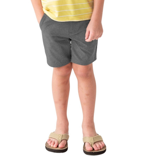 Rugged Butts Little Boys Performance Golf Shorts Grey On Boy