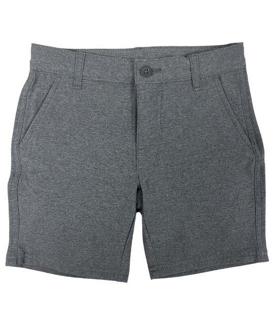 Rugged Butts Little Boys Performance Golf Shorts Grey