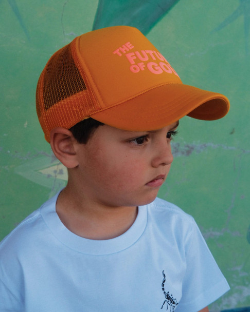 Future of Golf Junior Trucker Hat Side View