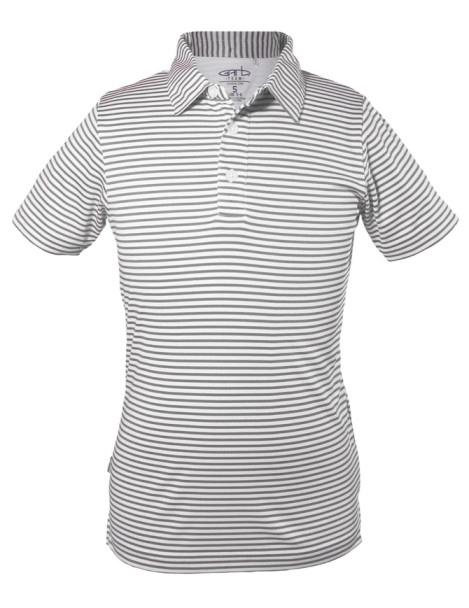 Garb Carson Youth Golf Polo Charcoal